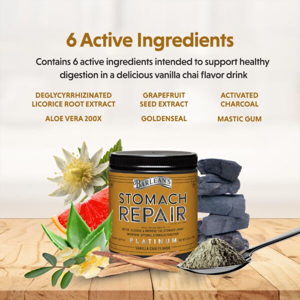 Barlean's mezcla en polvo para limpiar y desintoxicar el intestino