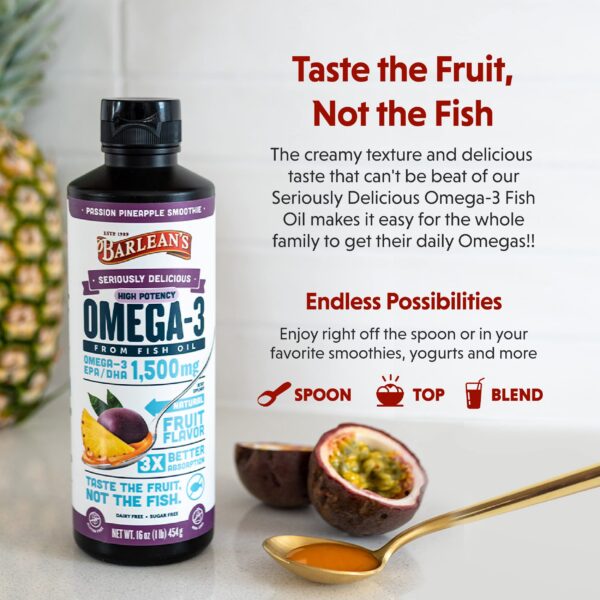 Detalle EPA y DHA 1500 mg por porción