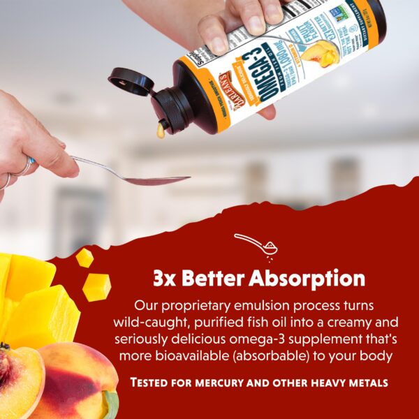 Version 1.0.0 Barlean's Omega 3 - etiqueta nutricional