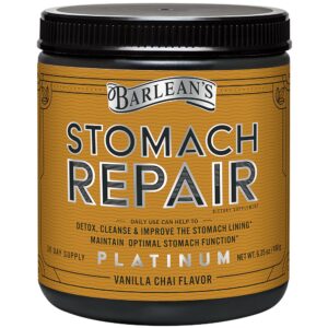 Barlean's suplemento polvo reparación estomacal sabor vainilla chai
