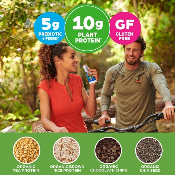 Barras de proteína chocolate masa de galleta Orgain