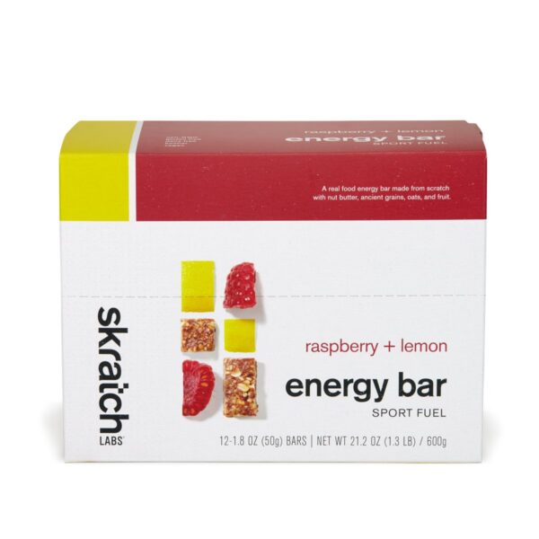 Barras saludables Skratch Labs sin gluten ni OMG