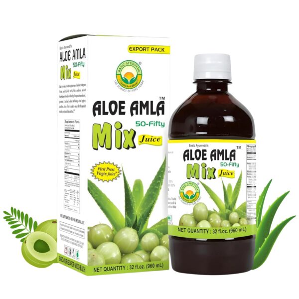 Jugo amla aloe vera frontal