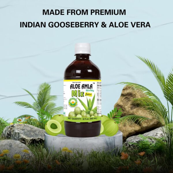 Etiqueta BASIC AYURVEDA amla aloe vera