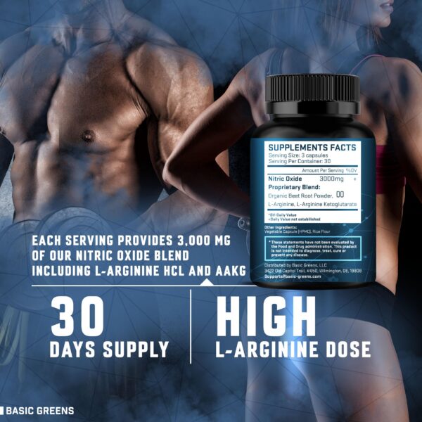 Version 1.0.0 Cápsulas veganas de L-Arginine BASIC GREENS