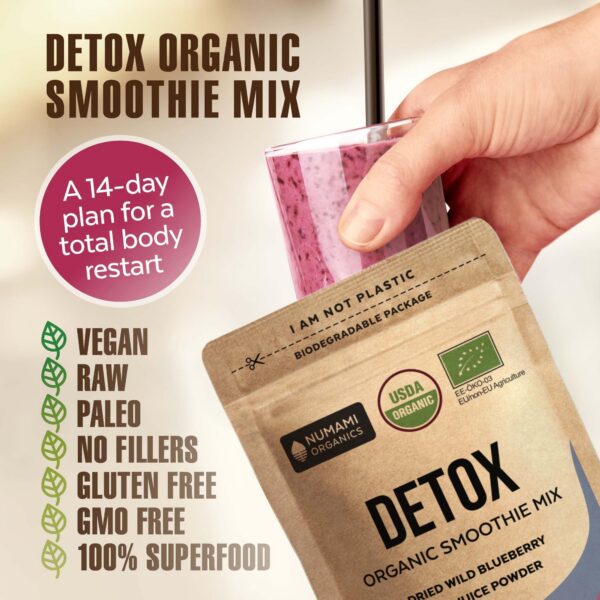 Version 1.0.0 Batido detox con polvo superalimentos Numami europeo