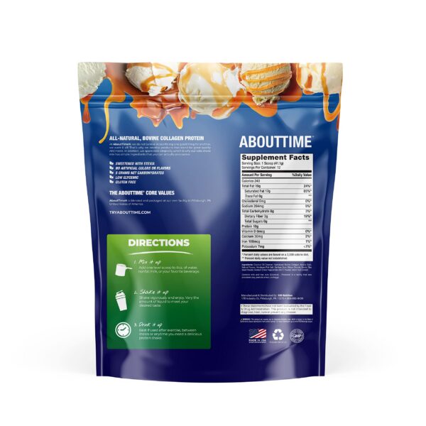 Batido Keto About Time presentación 1 libra en polvo