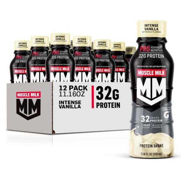 Muscle Milk Pro batido vainilla intena botella