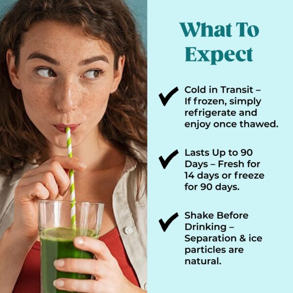 Version 1.0.0 Batidos prensados en frío PUR Powerhouse para energía y detox