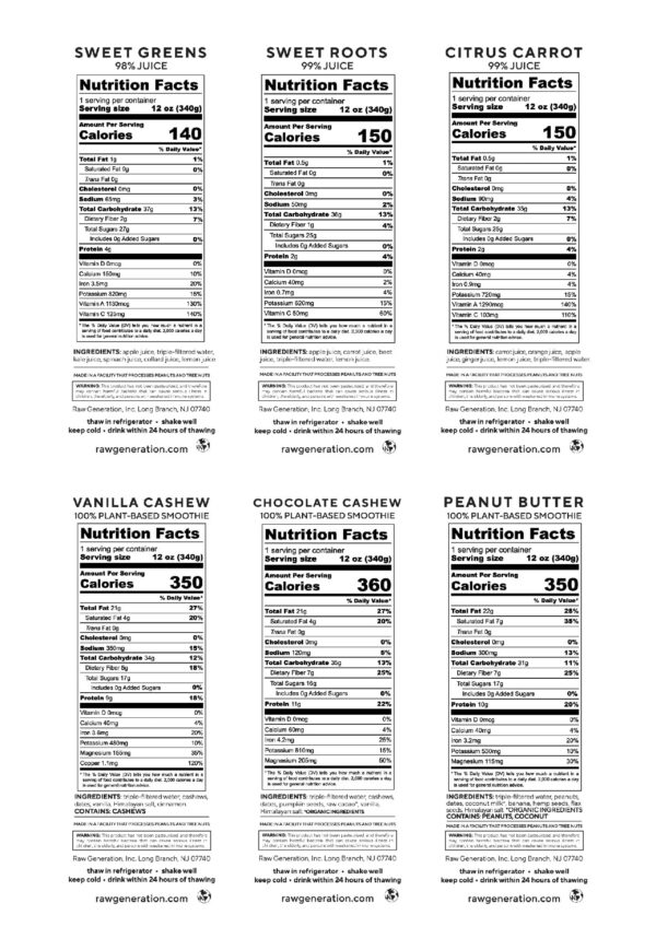 Batidos sin lácteos ni soja para energía y digestión saludable