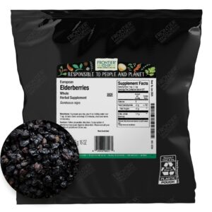 Bayas de saúco secas Frontier Co-op bolsa 1 libra