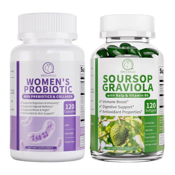 Frasco de BBEEAAUU probiotics femeninos