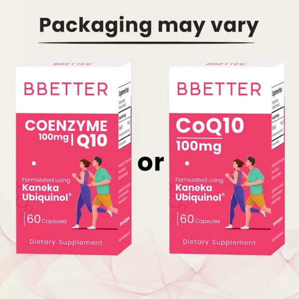 CoQ10 cápsulas doradas BBETTER