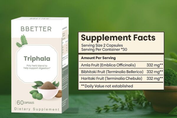 Version 1.0.0 Uso sugerido de Triphala BBETTER