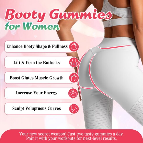 Gomitas en frasco con etiqueta visible