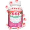 BBL Booty Gummies frasco frontal con etiqueta