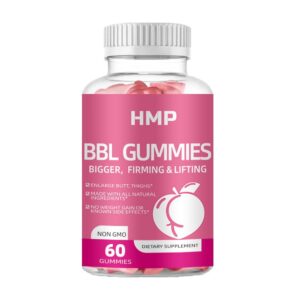 BBL Gummies para moldear glúteos y caderas caja frontal