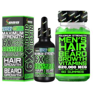 Version 1.0.0 Kit BBS BEST BEARD STUFF para crecimiento saludable de barba