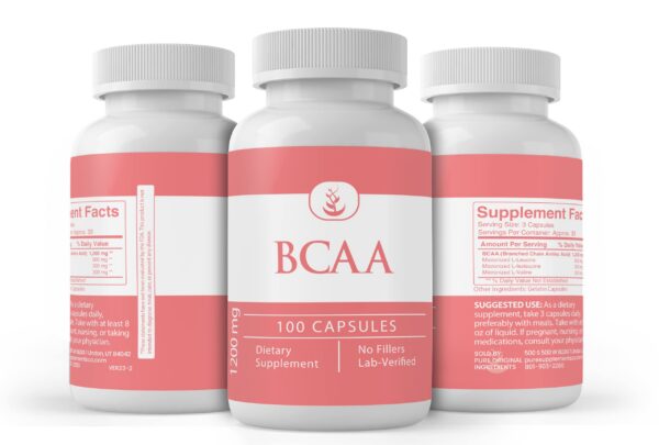 Version 1.0.0 Detalle de ingredientes BCAA