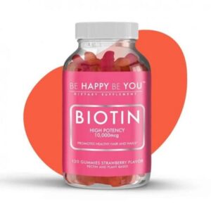 Version 1.0.0 Biotina BE HAPPY BE YOU gomitas