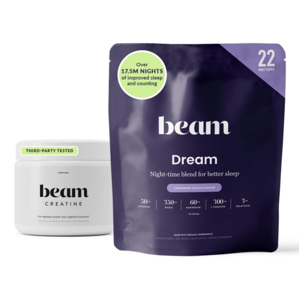 Beam Dream polvo para dormir suplemento natural 30 porciones