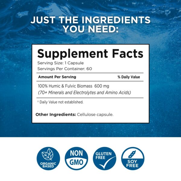 Cápsulas BEAM MINERALS visibles