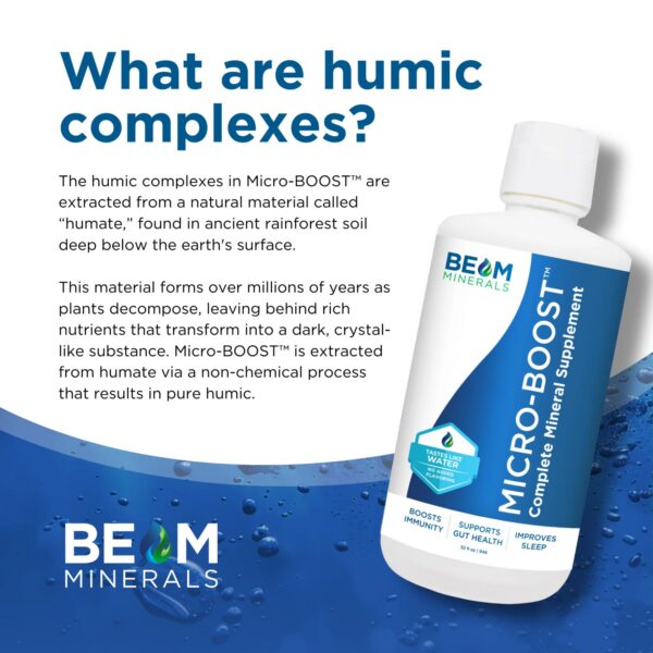 Detalle de la etiqueta BEAM MINERALS Micro-Boost