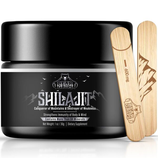 Shilajit Bear Grips frasco 30 g