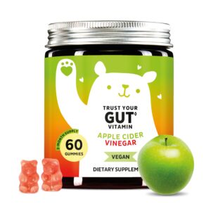Version 1.0.0 Bears with Benefits gomitas vinagre sidra manzana caja frontal