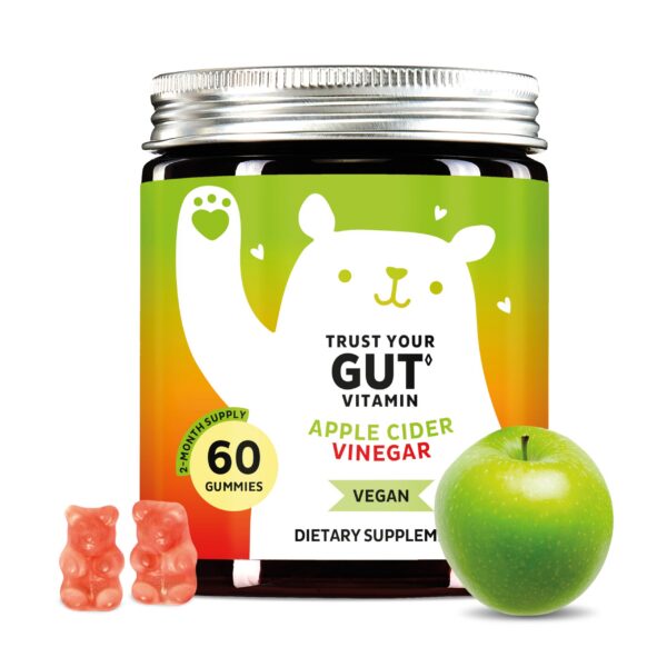 Bears with Benefits gomitas vinagre sidra manzana caja frontal