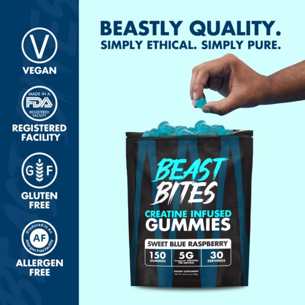 BEAST BITES envase de 150 gomitas