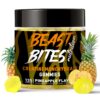 Frasco BEAST BITES gomitas de creatina monohidrato sabor piña