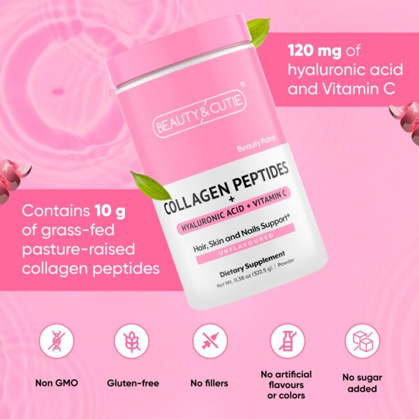 Frasco de polvo mezclándose con bebida