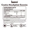 Etiqueta Beava Creatine Monohydrate Gummies