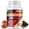 Version 1.0.0 Berberine Hcl suplemento frasco y etiqueta