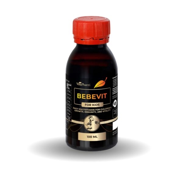 BeBeVit multivitaminico liquido para ninos frasco frontal
