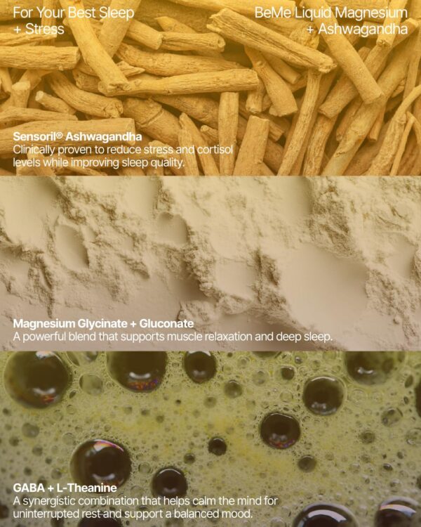 Sobres individuales BeMe Be Zen para mejorar calidad del sueño