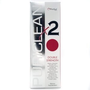 Version 1.0.0 Bebida desintoxicante Puriclean X2 de Wellgenix - frasco frontal