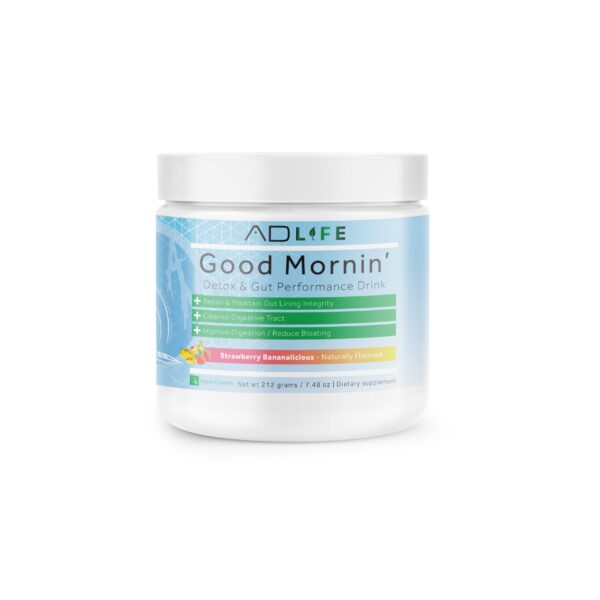 Bebida detox Good Morning Project AD 24 porciones fresa banana