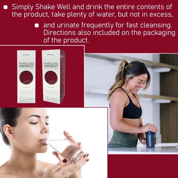 Bebida detox Wellgenix Puriclean limpia toxinas cuerpo