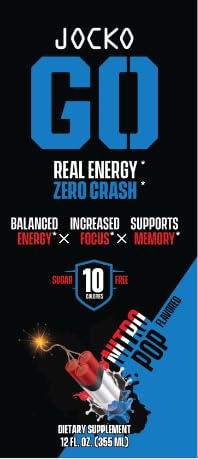 Lata de bebida energética Jocko GO Nitro Pop vista frontal