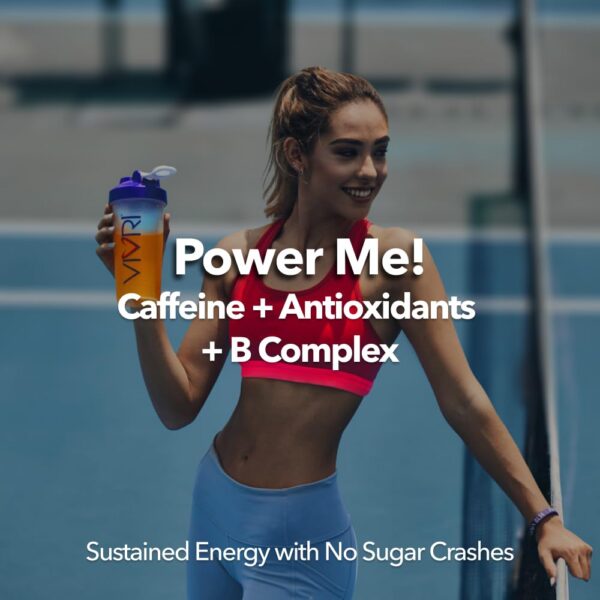 Bebida energética VIVRI con guaraná yerba mate y complejo B