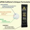 Bebida energizante Alpha Caffeine sobres individuales para energía