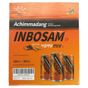 Version 1.0.0 Bebida ginseng rojo coreano Achimmadang paquete 30 latas