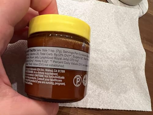 Version 1.0.0 Miel Beekeeper's Naturals con miel cruda y polen