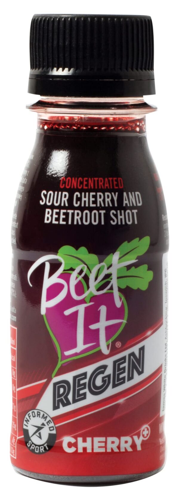 Etiqueta del Beet It Regen Cherry+ Shot
