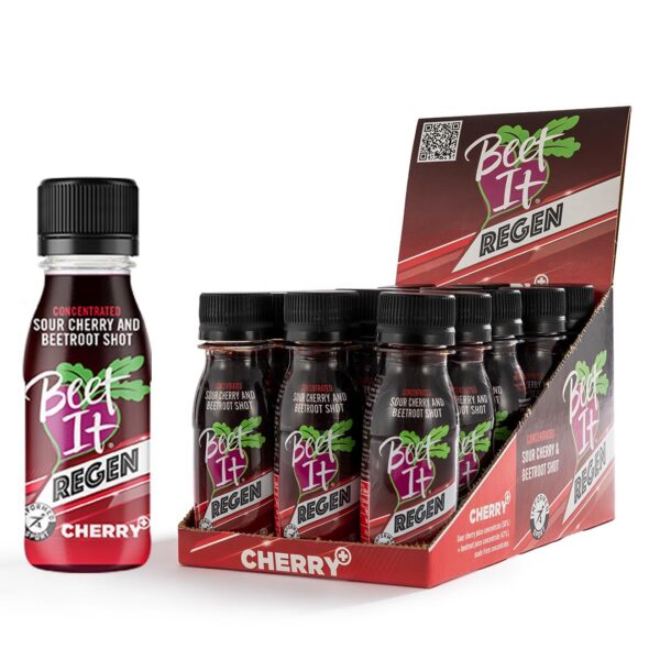Frente del Beet It Regen Cherry+ Shot