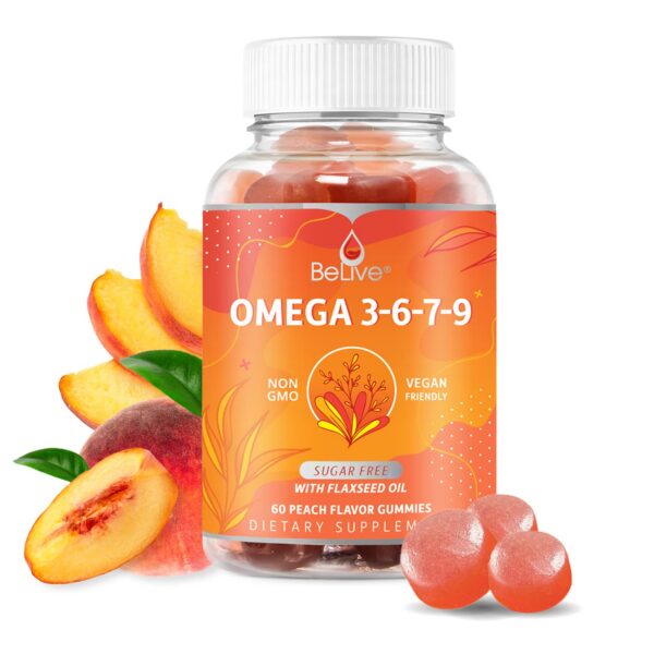 Version 1.0.0 BeLive gomitas omega 3 orgánicas frente