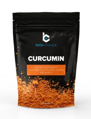 Version 1.0.0 Belle Chemical polvo de cúrcuma 98% curcuminoides 100 gramos