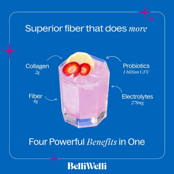 Belli Welli suplemento fibra sabor sandía refrescante